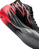 MB.02 Flare Basketball Shoes in Black/Sunset Glow, Size: 12 by PUMA