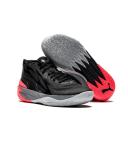 MB.02 Flare Basketball Shoes in Black/Sunset Glow, Size: 12 by PUMA
