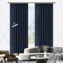 Meath Room Darkening Pinch Pleat Curtain