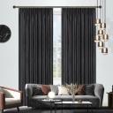 Meath Room Darkening Pinch Pleat Curtain
