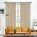 Meath Room Darkening Pinch Pleat Curtain