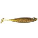 Megabass Hazedong Shad Green Pumpkin Chartreuse; 3 in.