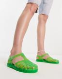 Melissa Possession Jelly Shoes in Green - ASOS Outlet