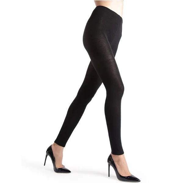 MeMoi - Merino Wool Solid Knit Footless Sweater Tights
