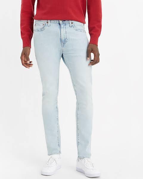 Men's 510 Skinny Jeans - Light Blue Denim With Stretch