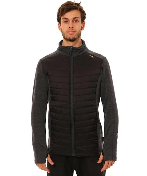 Men's Back Country Insulated Puffer Jacket Dark Grey / M