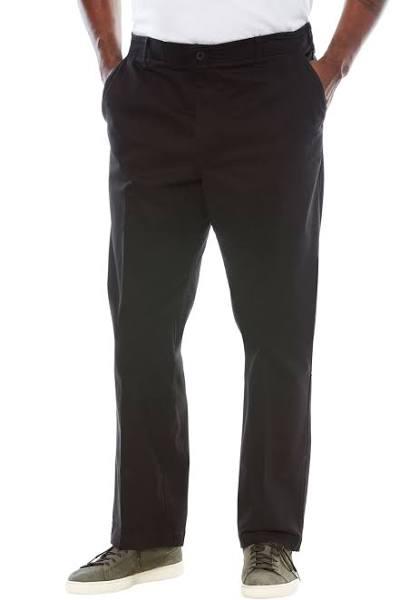 Men's Big & Tall Extreme Comfort Khaki by Lee in Black (Size 48 28)