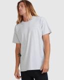 Men's Billabong Premium Wave Wash Tee (Colour: LT Grey Heat, Size: XL)