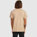 Men's Billabong Premium Wave Wash Tee (Colour: LT Grey Heat, Size: XL)