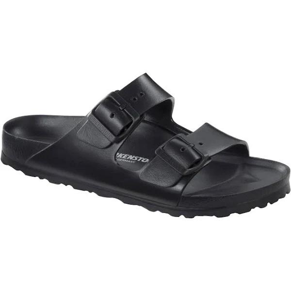 Men's Birkenstock Essentials Arizona Slide Sandal - Black - Size: US 8-8.5