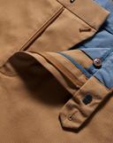 Men's Cotton Chino Trousers - Yellow