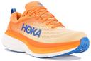 Men's Hoka Bondi 8 Running Shoes, 9.5, Orange