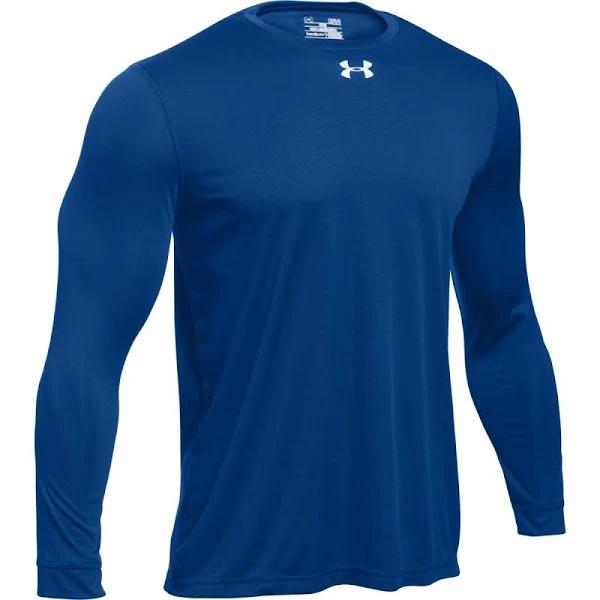 Men's Locker 2.0 Long Sleeve Shirt | Royal/Silver | Xs | Under Armour