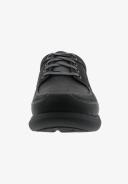 Men's Miles Casual Shoes by Drew in Black Nubuck Leather (Size 8 1/2 M)