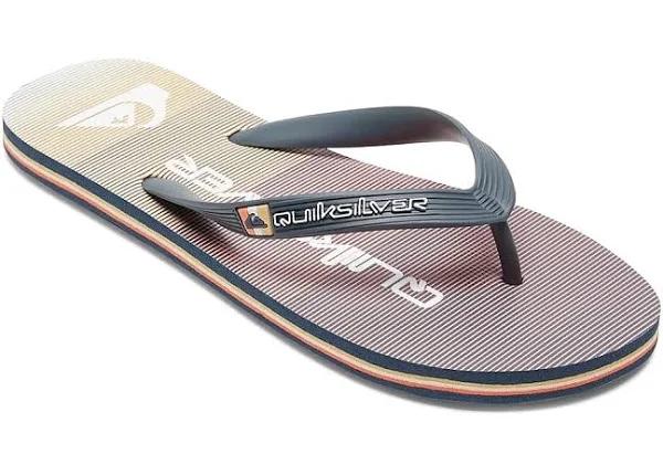 Men's Molokai Massive Flip Flops (S000006844038 Grey - Orange Grey 44)