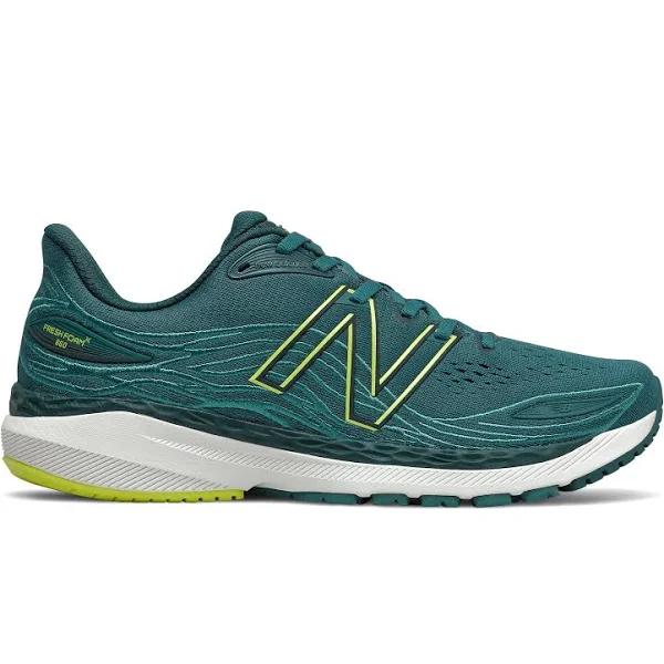 Men's New Balance Fresh Foam x 860v12 7.5 / Mountain Teal/Sulphur Yellow / D