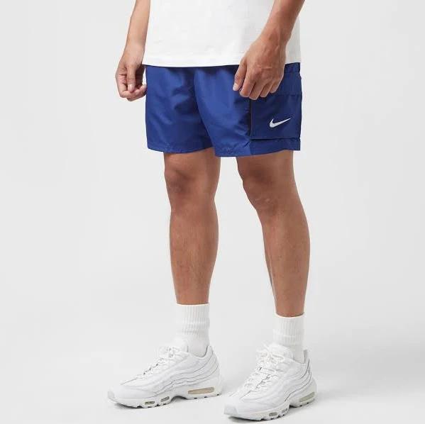 Men's Nike Swim 5" Cargo Volley Shorts - Blue