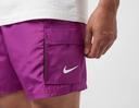 Men's Nike Swim 5" Cargo Volley Shorts - Purple