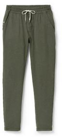 Men's Ponto Performance Pant by Vuori | XL | Green | Oregano Heather | Modern Fit | Cozy