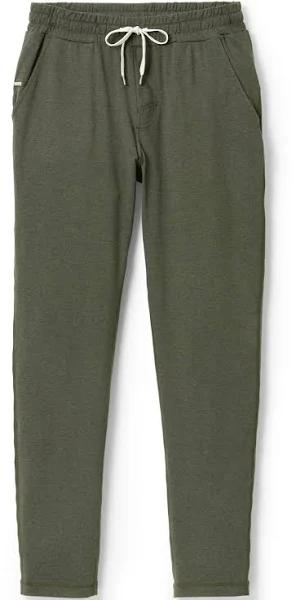 Men's Ponto Performance Pant by Vuori | XL | Green | Oregano Heather | Modern Fit | Cozy