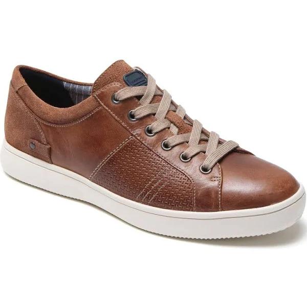 Men's Rockport Colle Textured Sneaker, Size 11.5 W - Brown