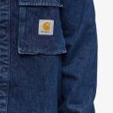 Men's Shirt Carhartt WIP Monterey Shirt Jacket I031916 Blue Stone