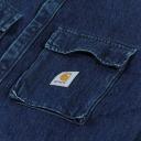 Men's Shirt Carhartt WIP Monterey Shirt Jacket I031916 Blue Stone