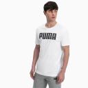Men's Short Sleeve T-Shirt Puma Power Logo M White L