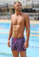 Men's Shorty Shorts Short Serial Texta