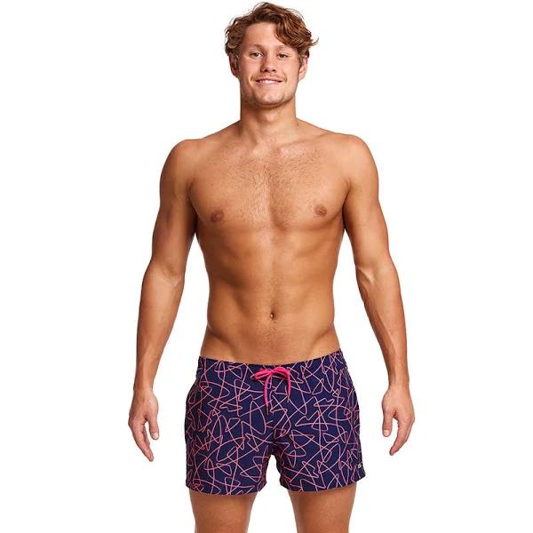 Men's Shorty Shorts Short Serial Texta