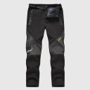 Men's Ski Waterproof Insulated Pants, Black / 34