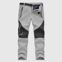 Men's Ski Waterproof Insulated Pants, Light Gray / 38