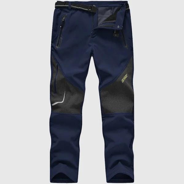 Men's Ski Waterproof Insulated Pants, Navy / 30