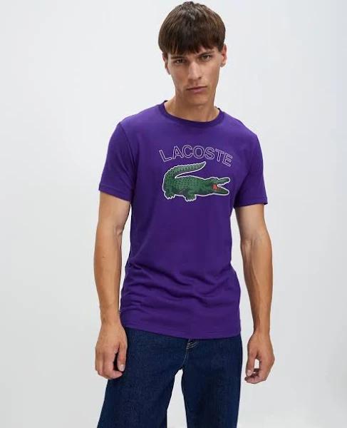 Men's Sport Crocodile Print Jersey T-Shirt