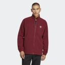 Men's Sweatshirt Adidas Originals Trefoil Teddy Fleece Jacket HR3347