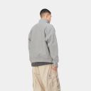 Men's Sweatshirt Carhartt WIP American Script Jacket I031686 Grey Heather