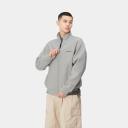 Men's Sweatshirt Carhartt WIP American Script Jacket I031686 Grey Heather