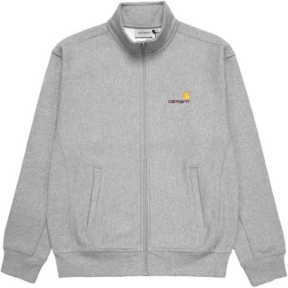 Men's Sweatshirt Carhartt WIP American Script Jacket I031686 Grey Heather