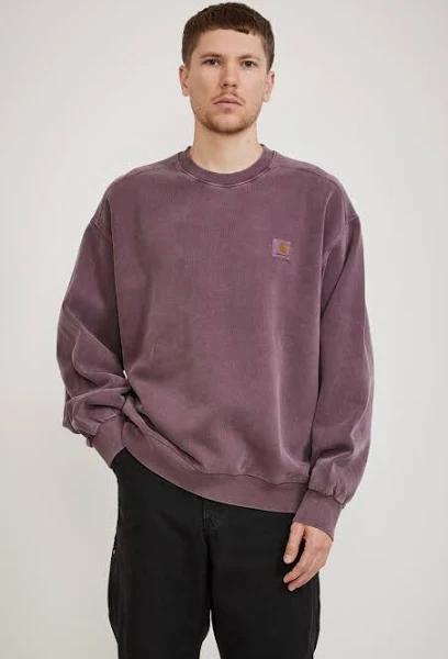 Men's Sweatshirt Carhartt WIP Vista Sweat I029522 Dark Plum