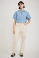 Mens 60's Painter Pants Ecru 1
