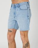 Mens Abrand A Cropped Slim Mens Short Mid Indigo Mid Indigo Size 33