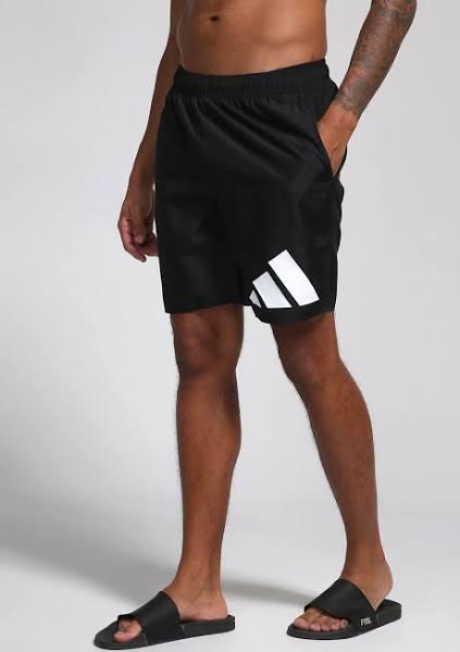 Mens Adidas Bos Swim Shorts - Black