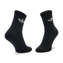 Mens Adidas Originals Crew Socks 3 Pack - White