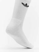 Mens Adidas Originals Crew Socks 3 Pack - White