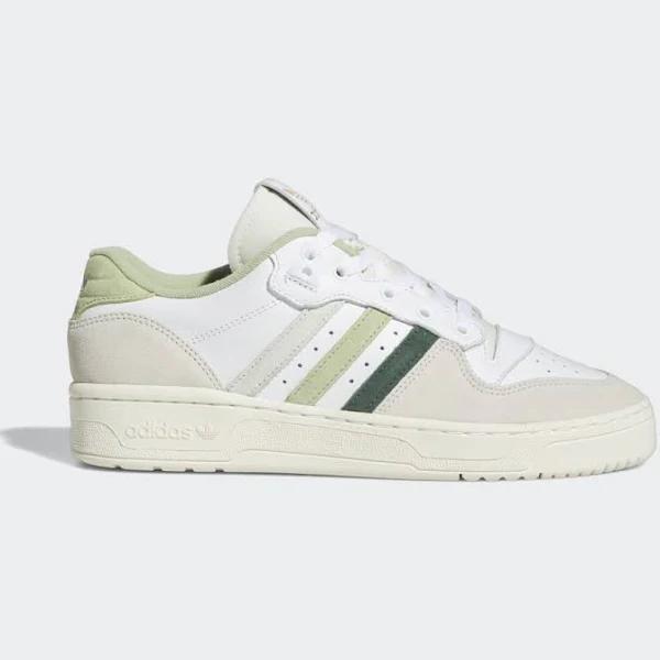 Mens Adidas Originals Rivalry Low - White/WHT/GRY - 10.5 Sneaker