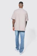 Mens Antique Blue Relaxed Fit Rigid Jeans