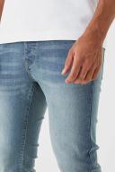 Mens Antique Blue Skinny Stretch Jean