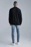 Mens Antique Blue Skinny Stretch Jeans