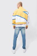 Mens Antique Blue Skinny Stretch Jeans