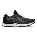 Mens ASICS Gel Nimbus 24 (4E Width ) Black/White 001 / 12